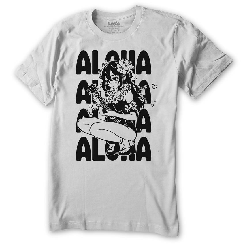 Aloha Anime Girl T-Shirt