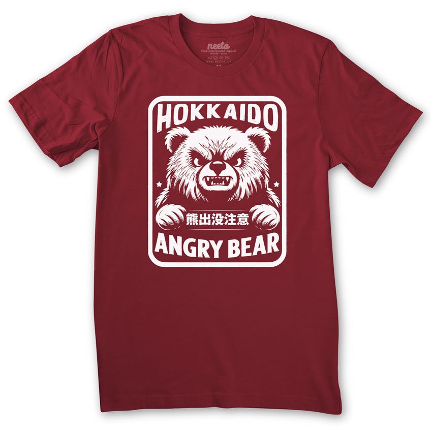 Angry Bear Hokkaido T-Shirt