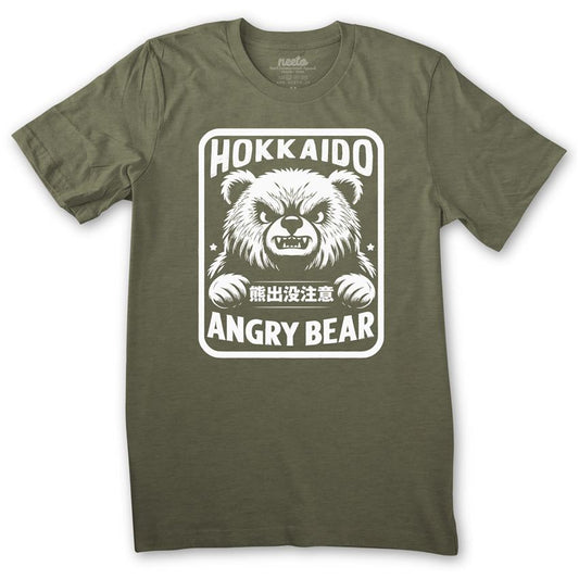 Angry Bear Hokkaido T-Shirt