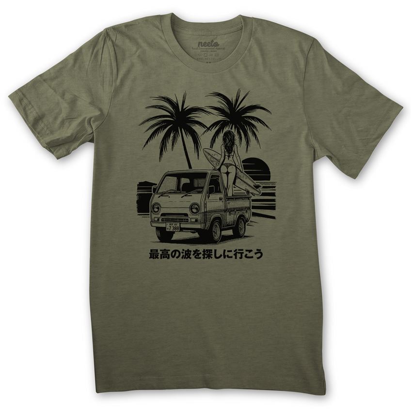 Kei Truck Surfing T-shirt