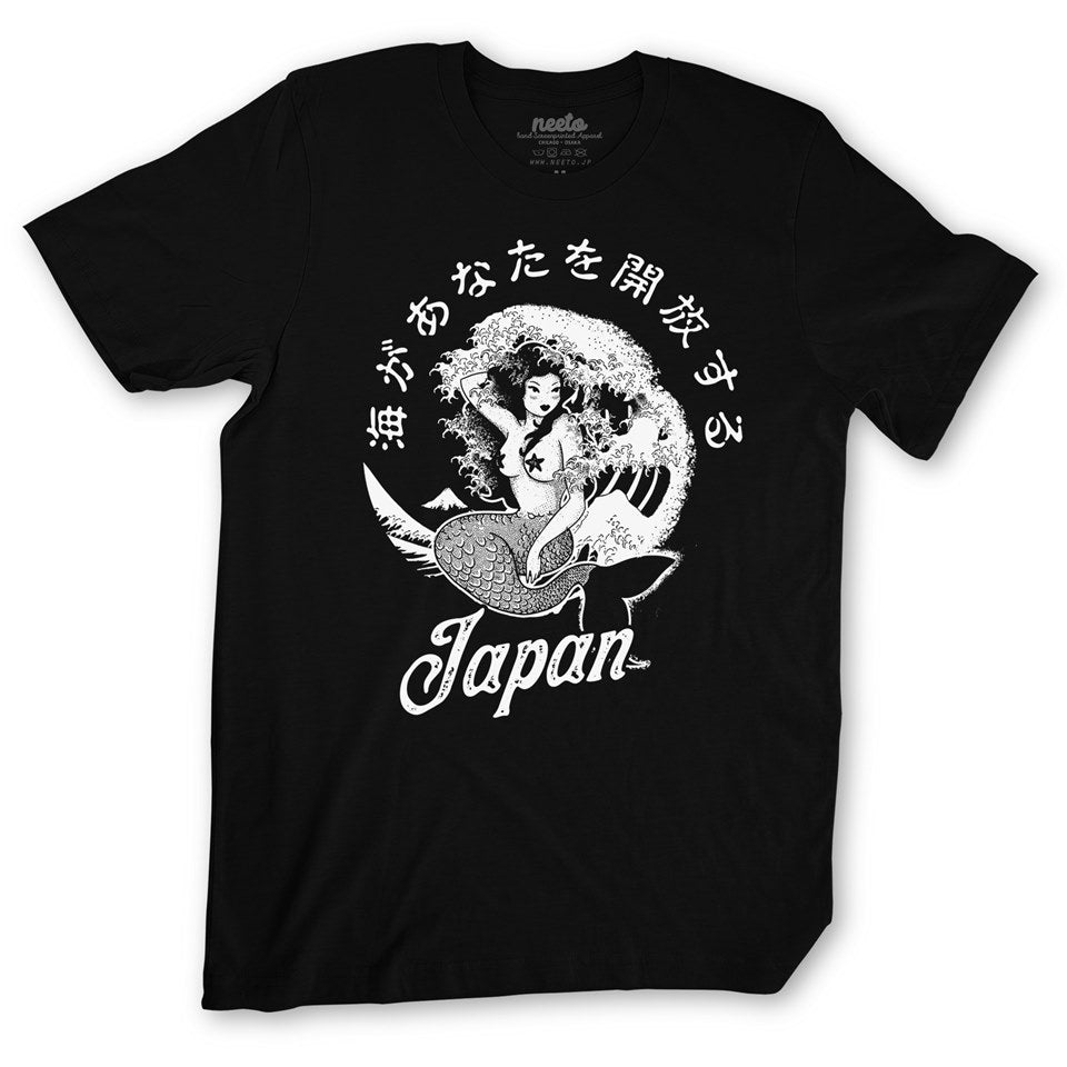 Japan Wave Mermaid T-shirt